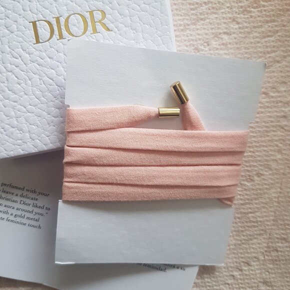 Dior beauty gift fabric tie and charm - Picture 2 of 4